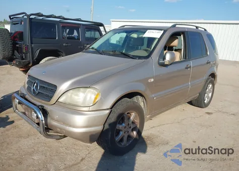 2001 Mercedes-Benz Ml 430 z USA, uszkodzony, nr VIN 4JGAB72E21A260651